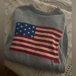 Chaps American Flag Sweater